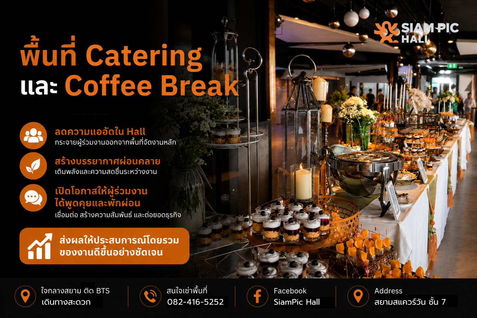 Catering และ Coffee Break